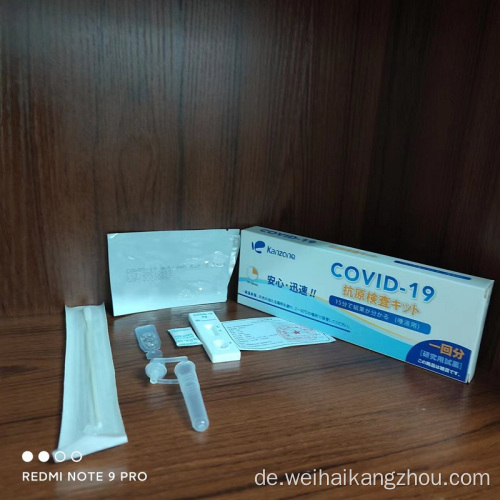 Covid-19 Antigen Rapid Test Kassette zum Verkaufsexport